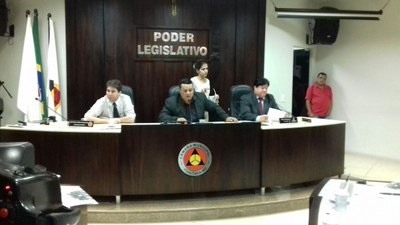 Fotos da 13ª Reunião Ordinária da I Sessão do I Período Legislativo