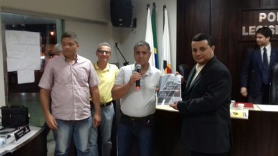 Entrega do Relatório Anual de Atividades da EMATER.