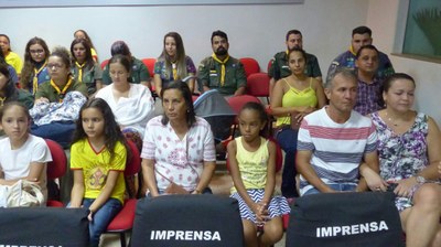 Sessão Solene de Jubileu de Ouro na Câmara de Ituiutaba