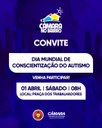 📍 Câmara no Bairro - Dia Mundial de Conscientização do Autismo