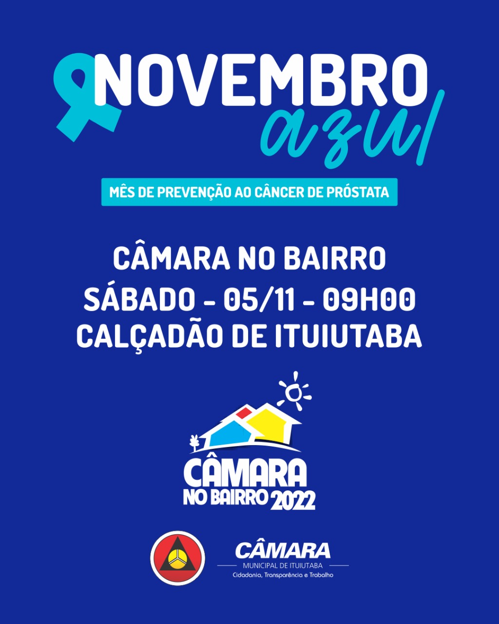📍 Câmara no Bairro - Novembro Azul