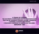 A Câmara Municipal de Ituiutaba apoia a campanha “Agosto Lilás”, que tem a finalidade o combate à violência contra a mulher.