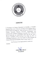Câmara Municipal Concede ao Sub Tenente Alexandre Menezes Olaves, o Título de Honra ao Mérito 