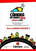 CÂMARA NO BAIRRO 2016 - Bairro Jardim Europa 2