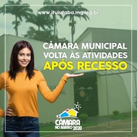 Câmara no Bairro abre os eventos do Legislativo em 2020.