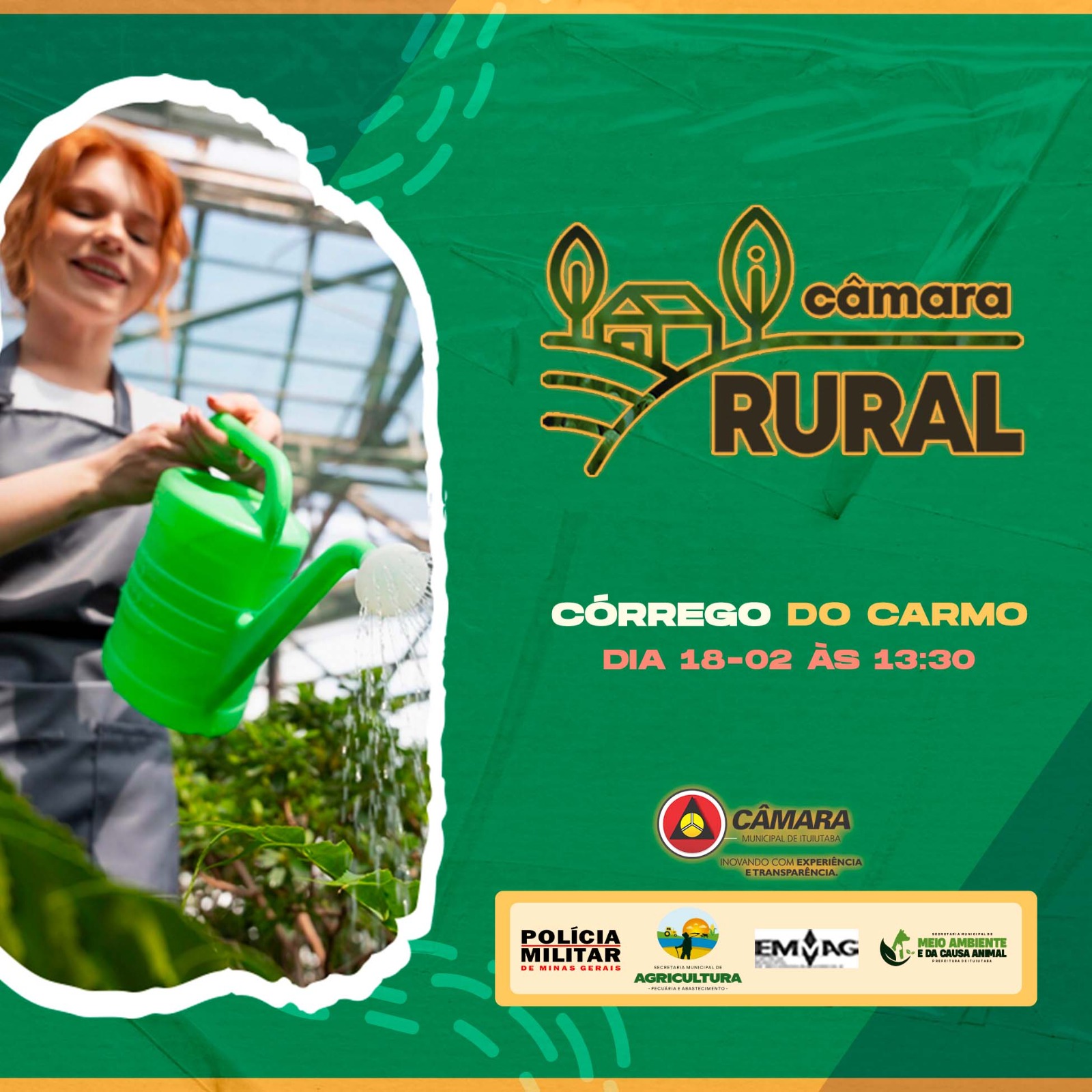 Câmara Rural na Comunidade Córrego do Carmo