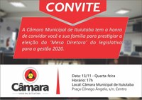 Eleição para escolha do Presidente, anuênio 2020.