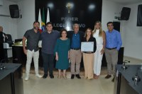 Entrega de Título de Cidadania Honorária em Ituiutaba