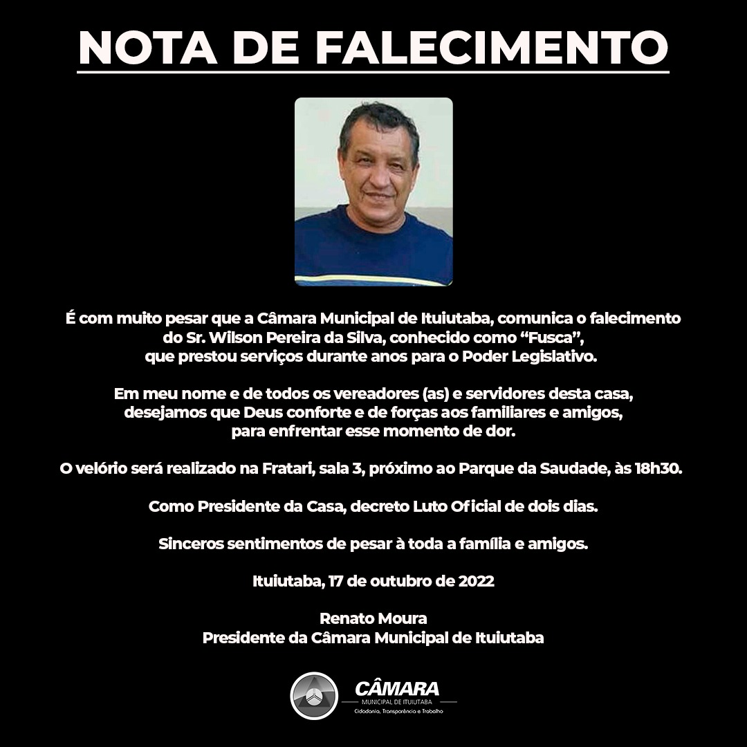 Nota de Pesar