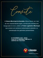 Novo prédio da Câmara Municipal será entregue neste dia 4