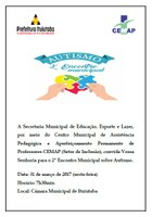 Secretaria Municipal de Educação no Aperfeiçoamento dos Professores da Rede Municipal de Ensino e Formulação das Políticas Públicas Voltadas para Alunos Autistas