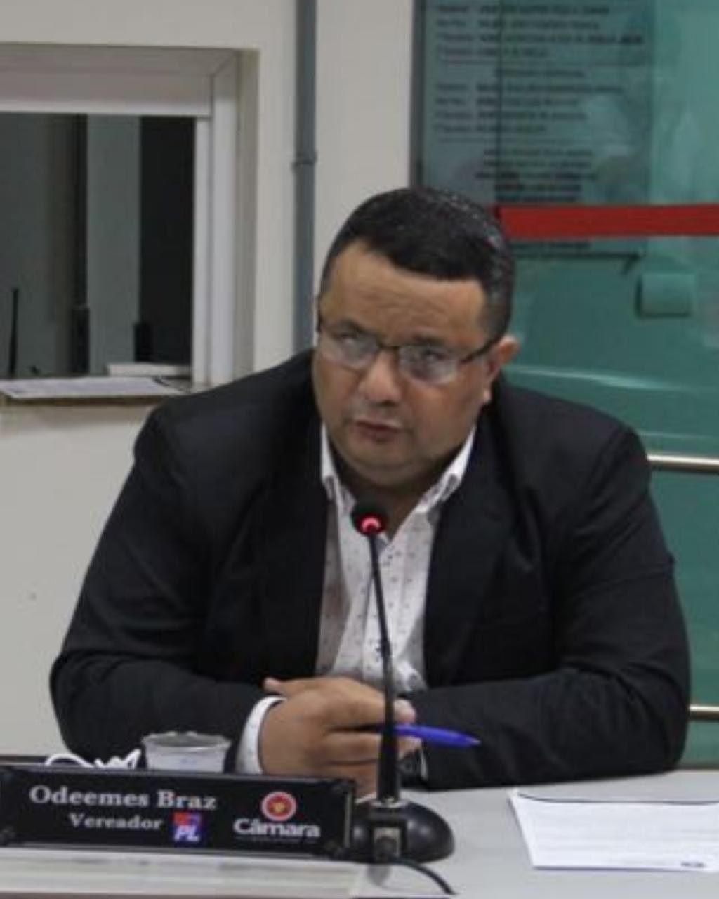 Vereador Odeemes Braz recebe alta médica. 