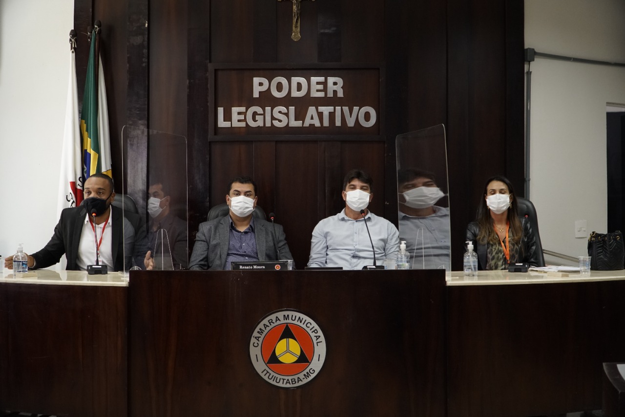 Vereadores de Ituiutaba recebem equipe do Governo do Estado de Minas Gerais