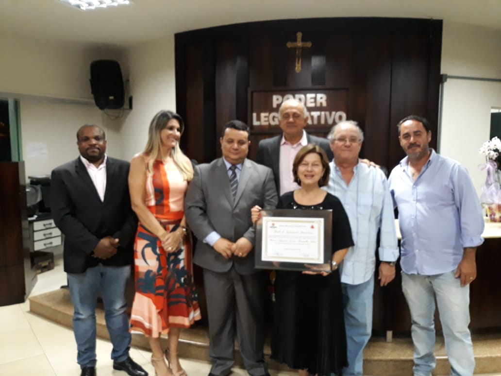 Voluntária do Sanatório José Dias Machado é agraciada com Título de Cidadã Honorária